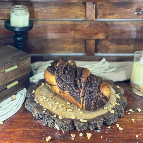 Cozonac îmbătat cu vinars Something Sweet