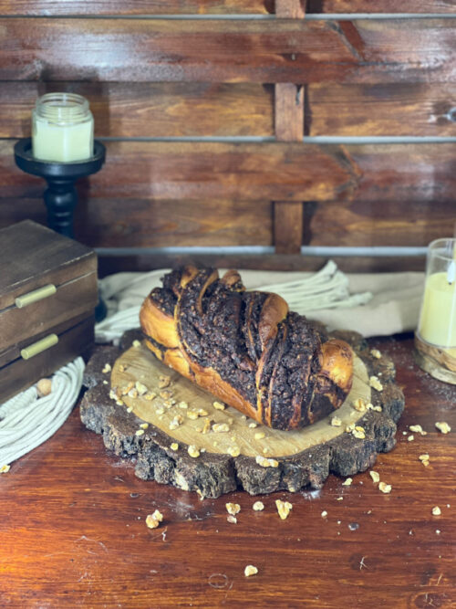 Cozonac îmbătat cu vinars Something Sweet
