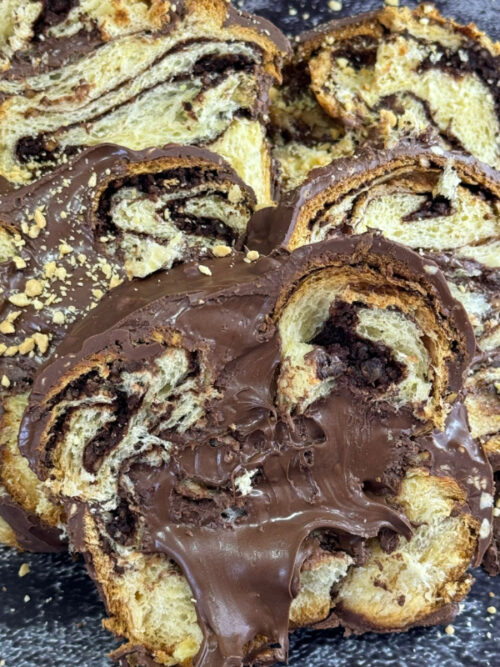 Cozonac cu Nutella - imagine 5