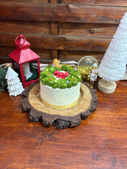 Mini tort tematică Crăciun - imagine 2